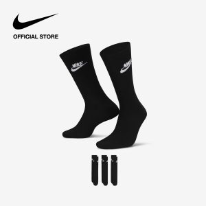 Tất cổ cao Nike Sportswear Everday Essential Crew Socks (3 Pairs) - Black