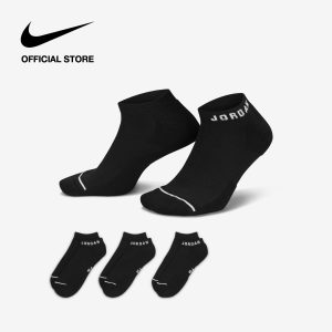Tất Jordan Everyday No-Show Socks (3 Pairs) - Black