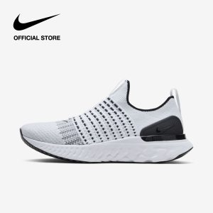 Giày Nike Men's React Phantom Run Flyknit 2 Road Running Shoes - True White