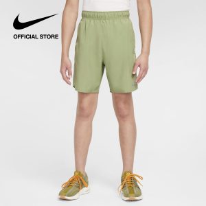 Quần Ngắn Nike Dri-FIT Kids' Challenger Big Kids' (Boys') Training Shorts - Oil Green