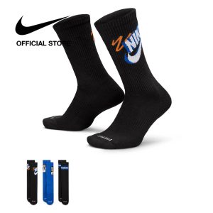 Tất cổ cao Nike Everyday Plus Crew Socks (3 Pairs) - MULTI-COLOR