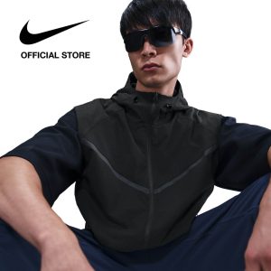 Áo gile chạy bộ nam Nike Tech Men's Dri-FIT Woven Windrunner Vest - BLACK