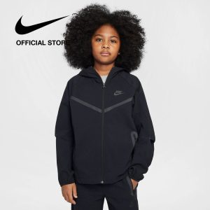 Áo khoác trẻ em Big Kids' (Boys') Woven Jacket Nike Tech - WHITE