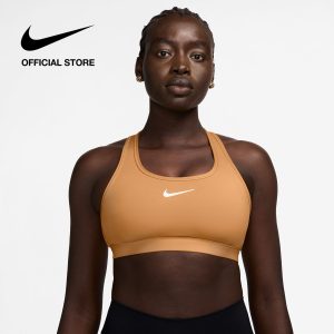 Áo ngực thể thao Nike Women's Swoosh Medium Support Padded Sports Bra - Copper Moon