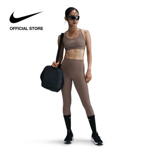 quần legging nữ Nike Women's One Seamless Front High-Waisted Full-Length Leggings - Mink Brown