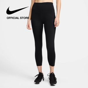 Quần legging nữ cạp cao có túi Nike One Women's High-Waisted 7/8 Leggings with Pockets - BLACK