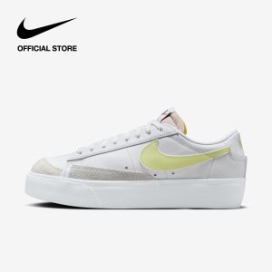 Giày Thể Thao Nike Women's Blazer Low Platform Shoes - White