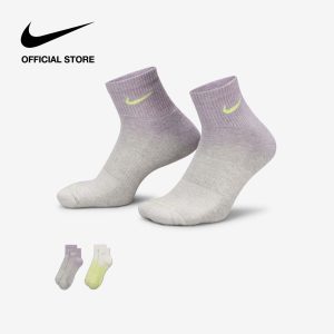 Tất Nike Men's Everyday Plus Cushioned Ankle Socks (2 Pairs) - Multi-Color