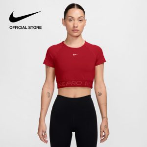 Áo crop top nữ Nike Dri-FIT Women's Training Short-Sleeve Top - University Red