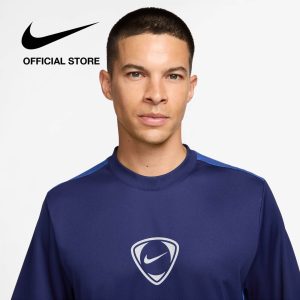 Áo đá bóng Nam Nike Academy+ Men's Dri-FIT Short-Sleeve Soccer Top - BLUE