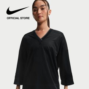Áo tay dài Nữ Nike Sportswear Women's Oversized Jersey Tunic - BLACK