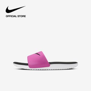 Dép Quai Ngang Nike Kids' Kawa Little/Big Kids' Grade School (Boys') Slides - Laser Fuchsia