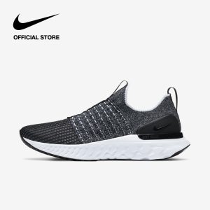 Giày Nike Men's React Phantom Run Flyknit 2 Road Running Shoes - Black